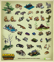 [WORK] Disney's Animal Kingdom Explorers animal concepts 2