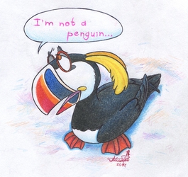 I'm not a penguin