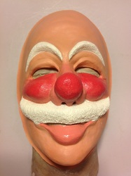 Completed Santa mask: photoseries coming soon!