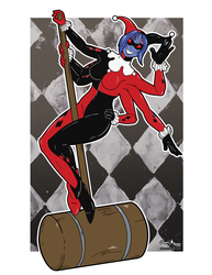 Convention Bingo Wing-its: Harley Quinn