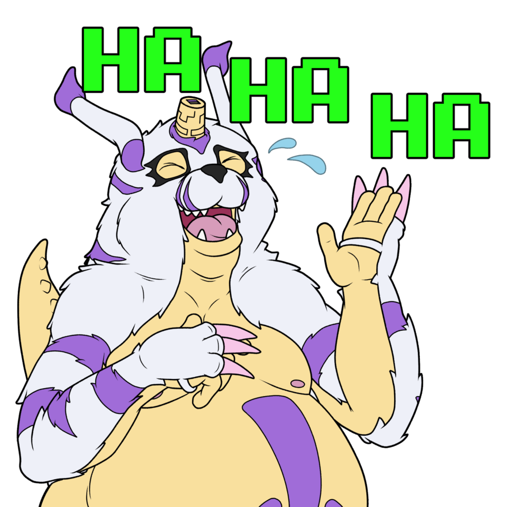Most recent image: BD sticker - Laughing