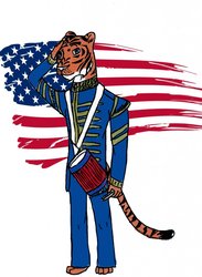 Tom the Patriotic Tiger: A True Patriot