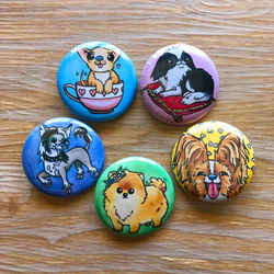 Tiny Pup Buttons