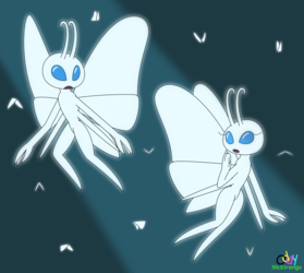 Anthro Bug - Hawkmoth's White...Moths?