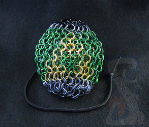 Triforce Chainmaille Bag 2