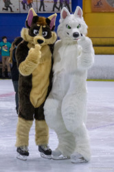 Furries On Ice: Diego and Trak