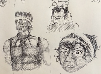 JJBA Sketches From December 14th