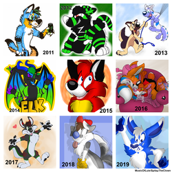 My Art Progress: 2011 - 2019