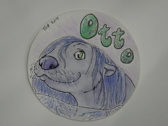 Commission: AWU badge for Otto