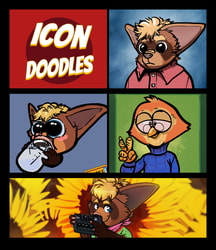 icon doodles now available! $30 each