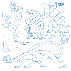 CanisElastis Sketch Page 2