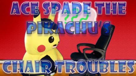 Mascot Pikachu Fursuiting: Ace Spade's "Trouble with Chairs"