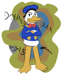 Donald duck!