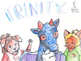 Badge/Drawing For Trinity