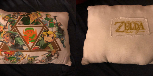 The Legend of Zelda Tshirt Pillow Gift