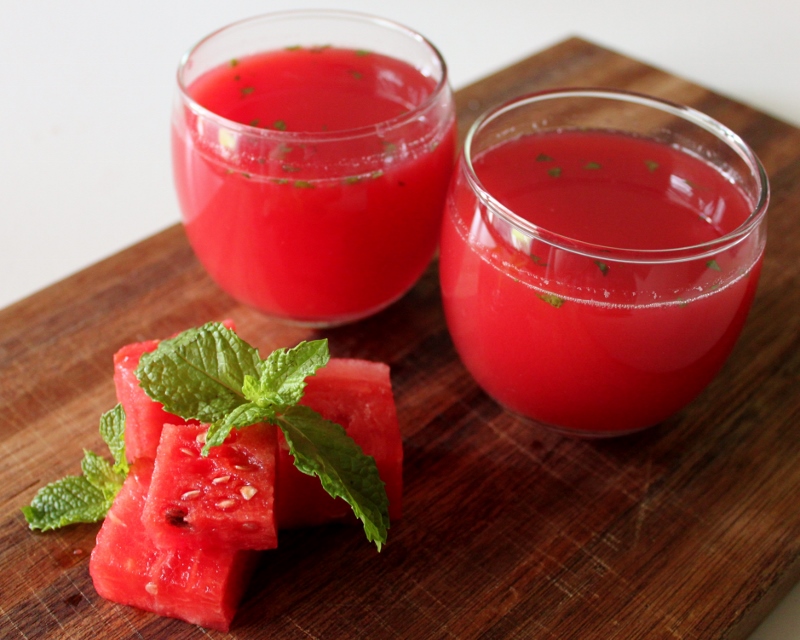 Featured image: Watermelon Agua Fresca