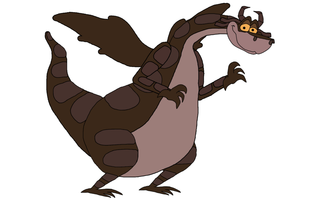Kaa in Maleficent's Dragon Form