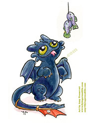 Toothless :3