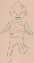 Drawtober 22 - Zombie Kid