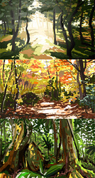 Colour Studies - Forest