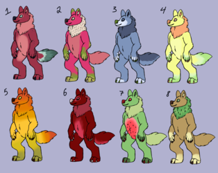 Fruity Tooty Wolf Adopts [8/8 Open]
