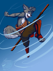 Avatar Ookamiwaya (Commission Art)