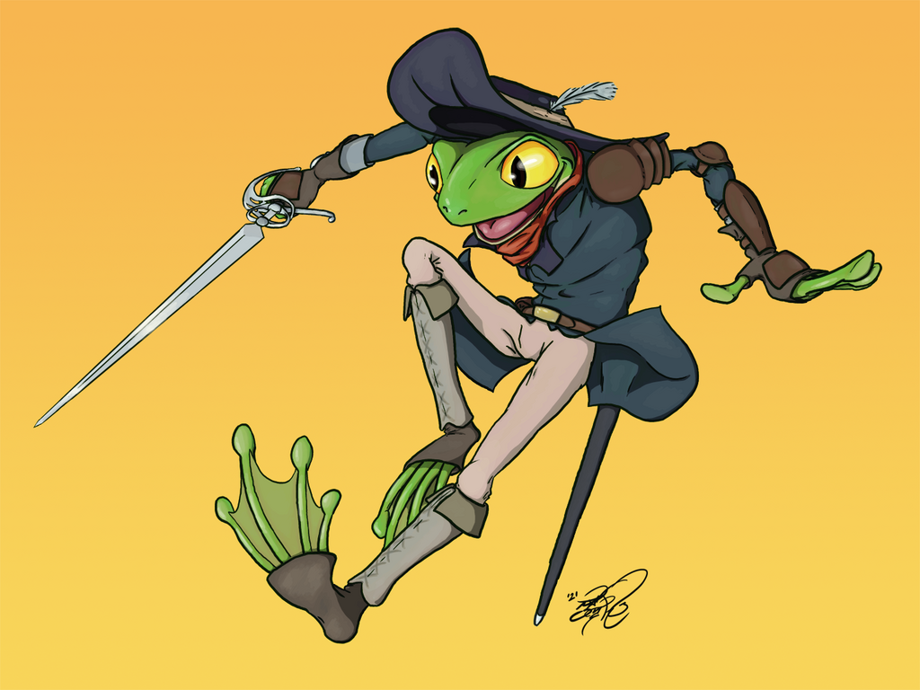 Most recent image: Leopold du Pon - Frog Adventurer