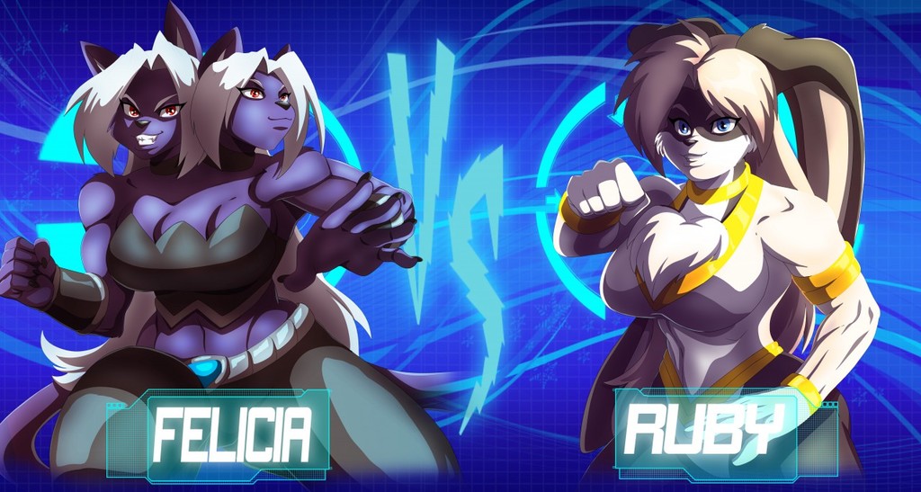 Felicia vs Ruby by Zelmarr