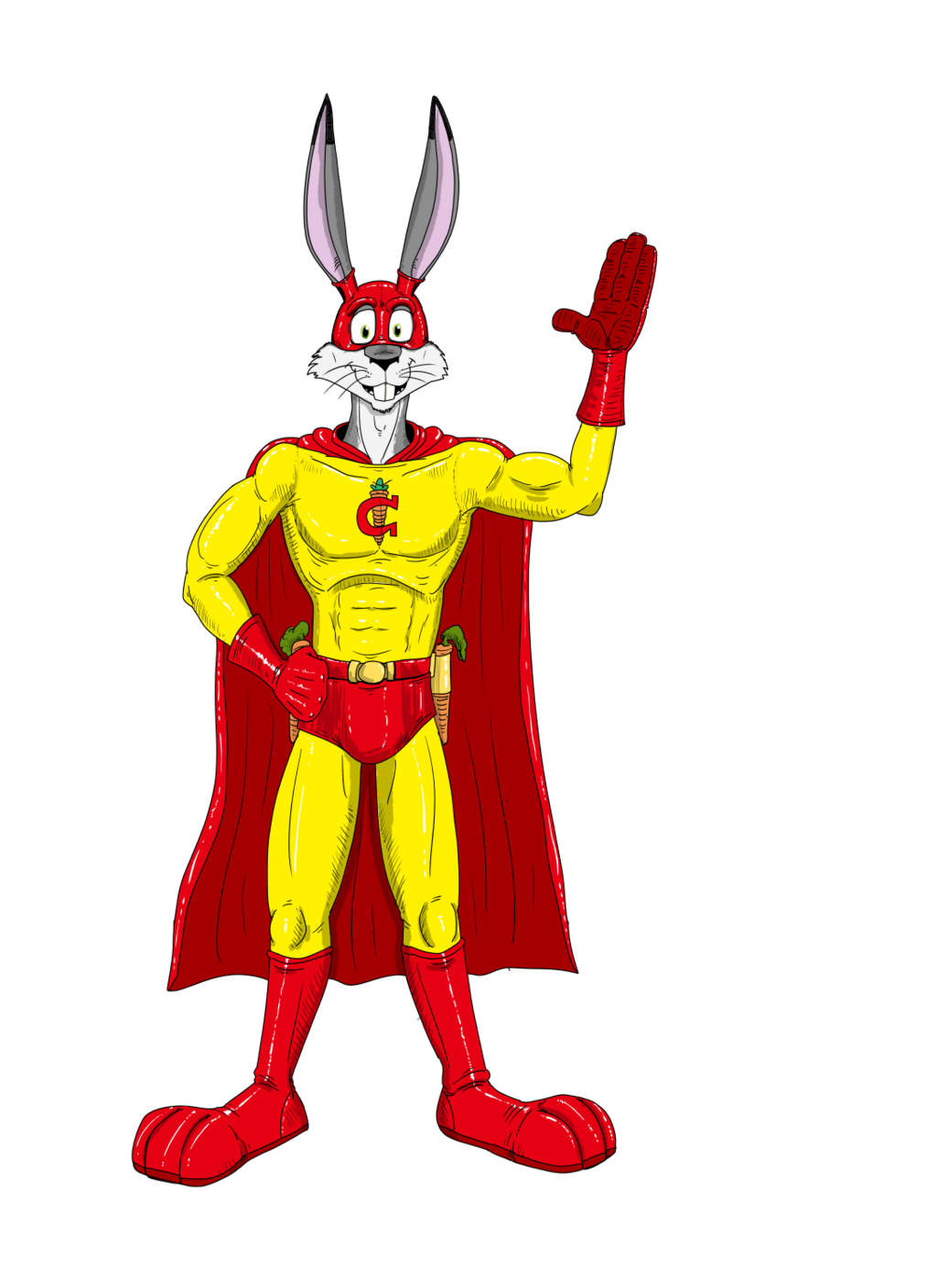 Captain Carrot Cosplay