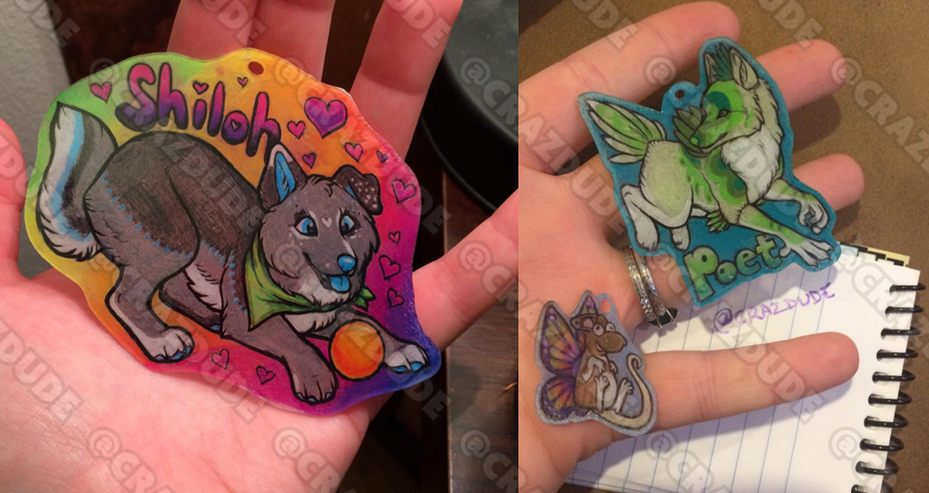Shrinky Dink commissions