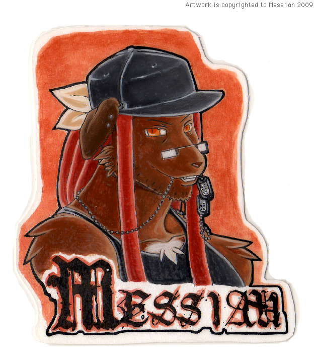 Mess1ah Badge [2009]