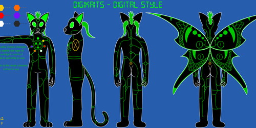 [COM] DigiKaits Reference Sheet - For Nukitty