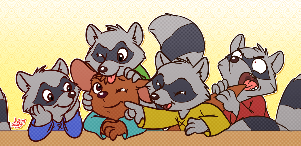 Roo and the coon bros.