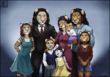 Panthera Family Portrait