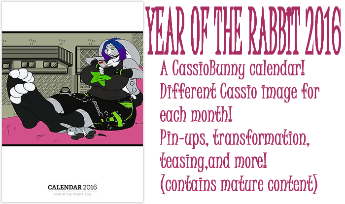 Year Of The Rabbit 2016: A Cassio Calendar