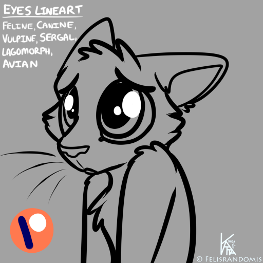 [Patreon] Eyes Lineart