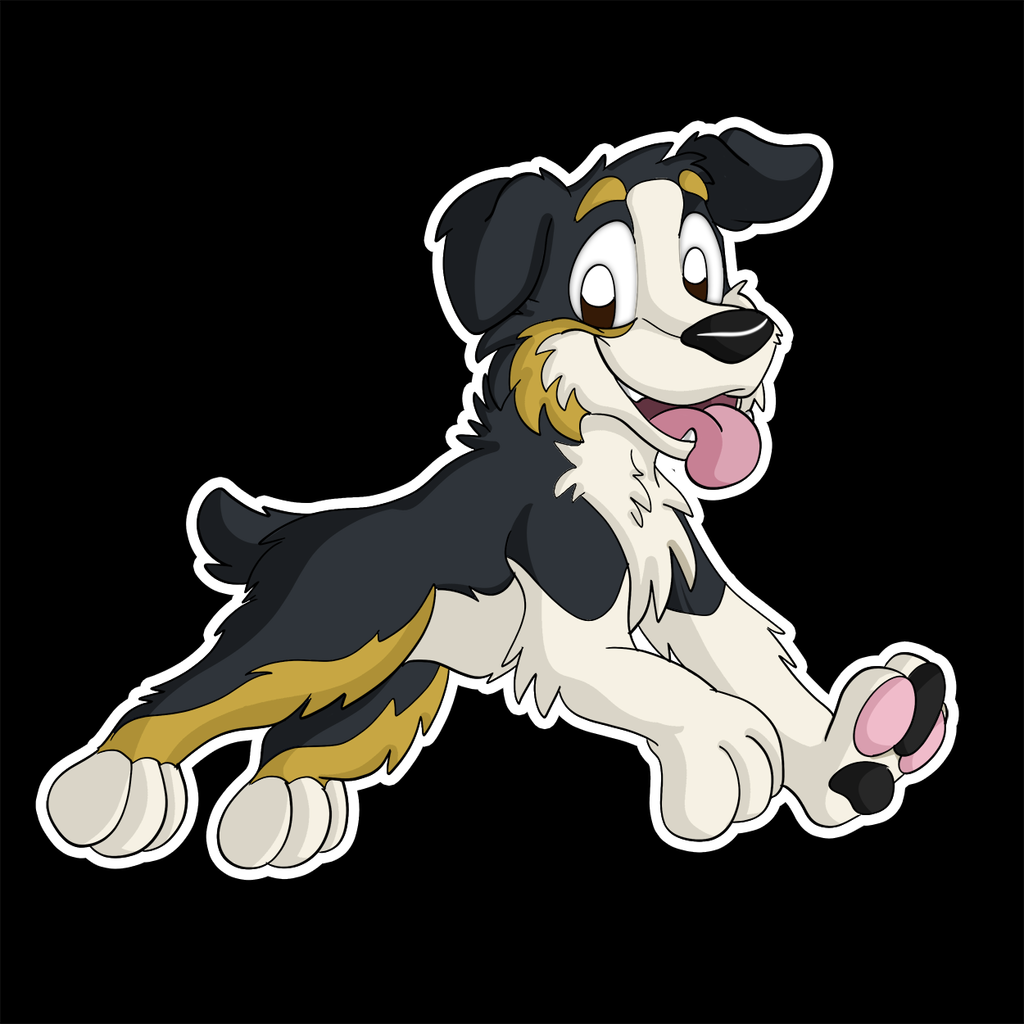 Happy Dog Badge