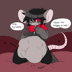 Scribbles #62 - The Mouse gets a Tummyache