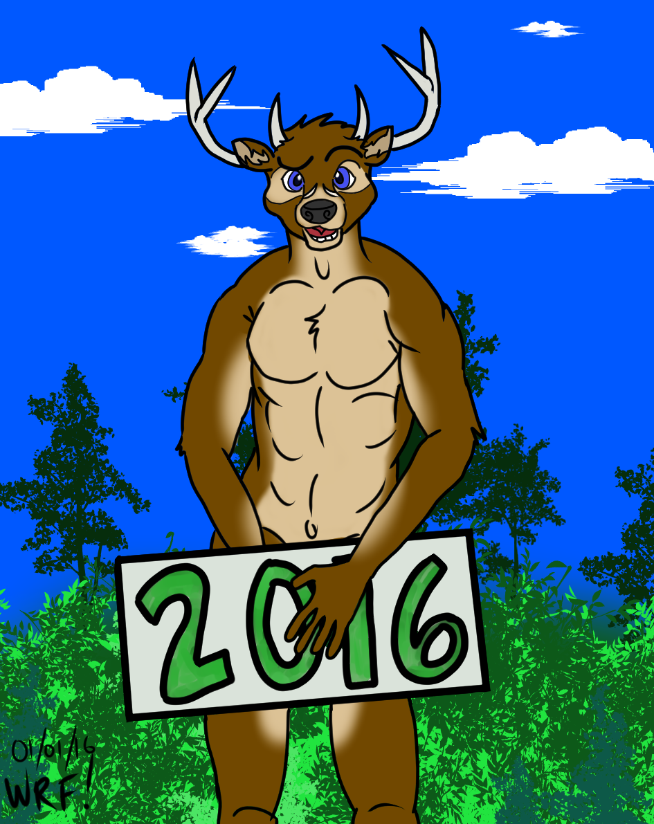 Happy Nude Deer 2016!