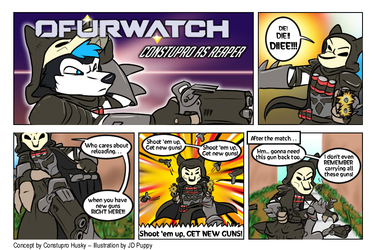 Ofurwatch - Constupro as Reaper