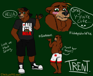 Trent the Grizzly Bear by Clockwork Coon 