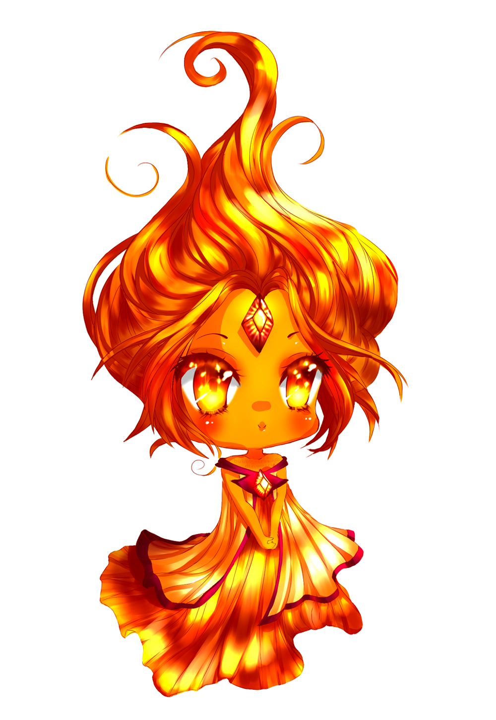 Most recent image: Flame Princess