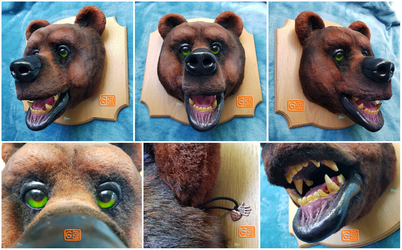 Grizzly Bear Fursuit Taxidermy