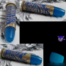 Blue Twist 357 w/Glowing Blue Bullet