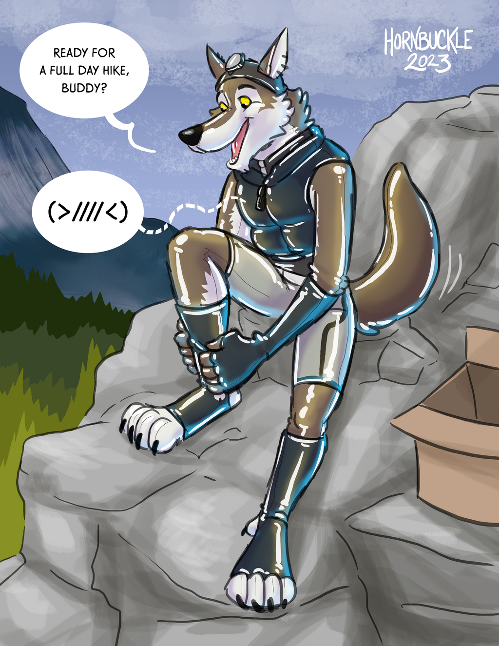 Readying for a Nature Hike [COM]