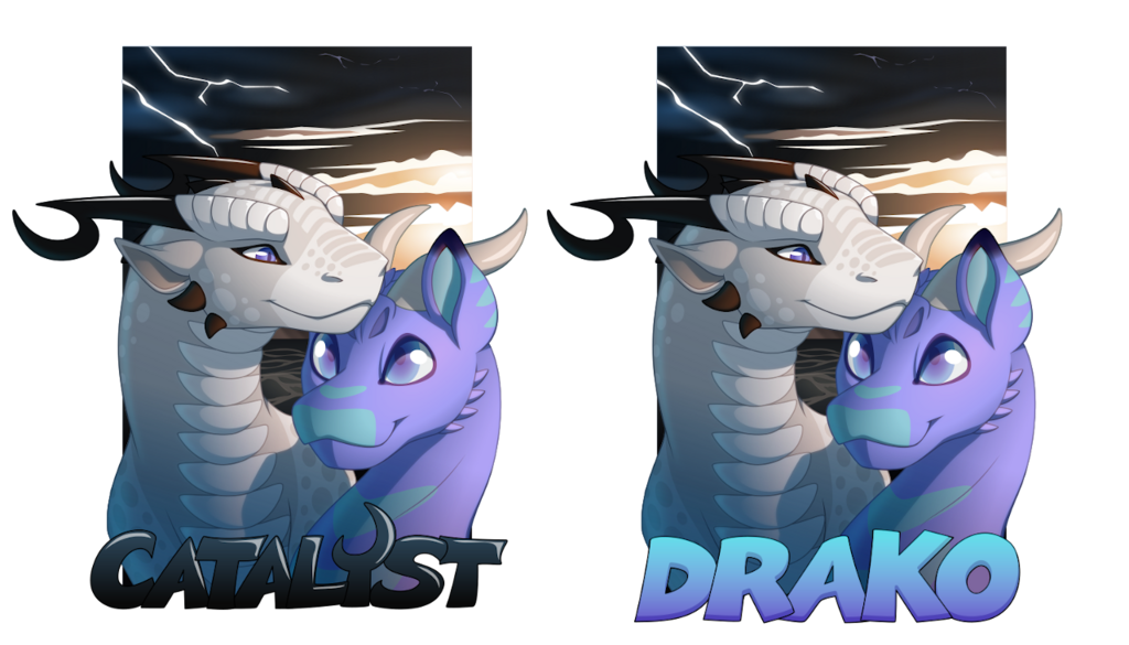 Drako and Catalyst double badge