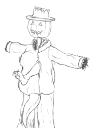 Drawlloween #27 - Scarecrow