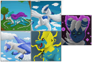 Pokémon Pixel Art Set