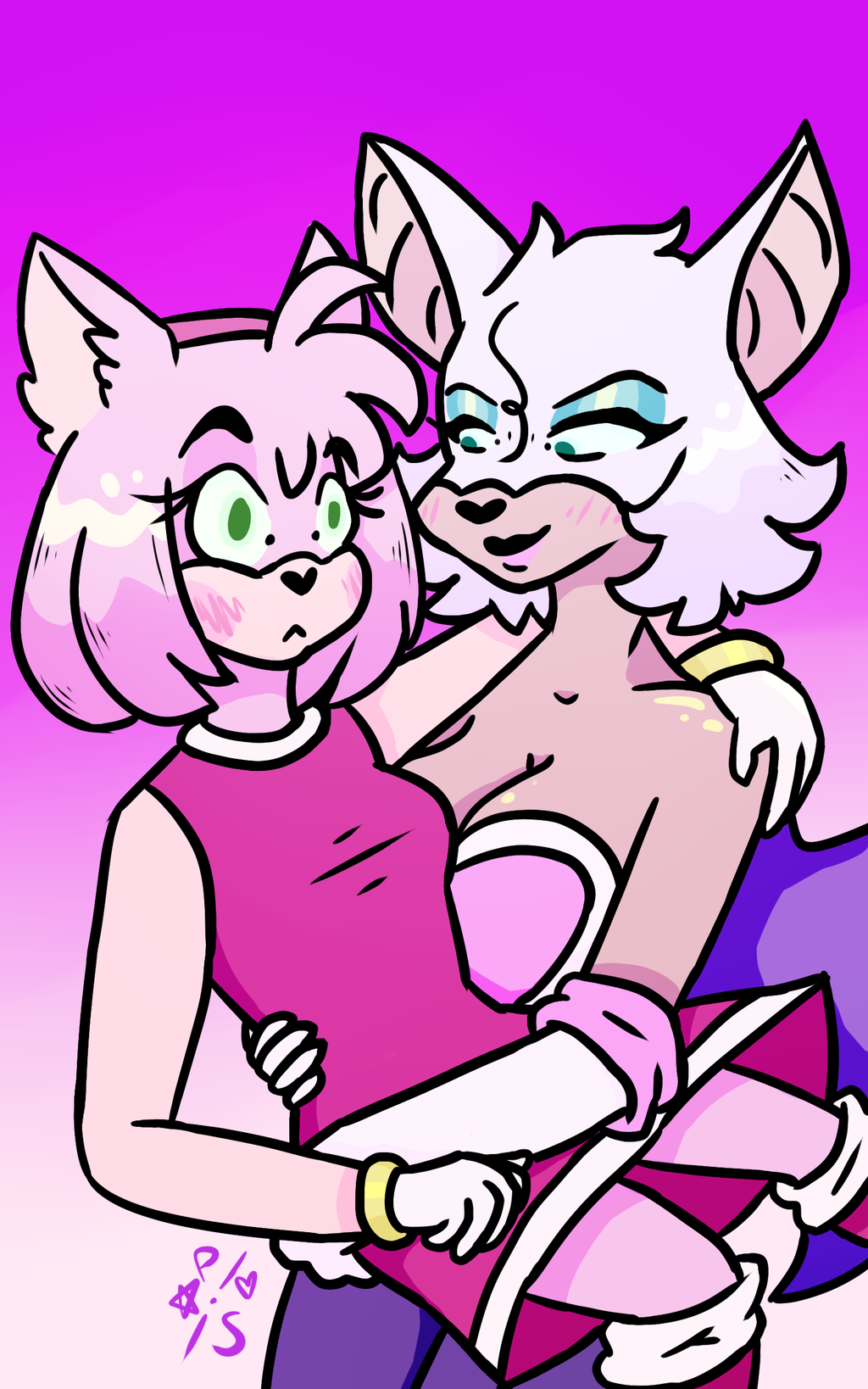 amy and rouge