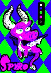 Non-tumblr palette fun: Spyro